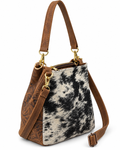 Sierra Hair-On Hide Leather Shoulder & Crossbody Bag