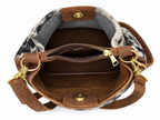 Sierra Hair-On Hide Leather Shoulder & Crossbody Bag